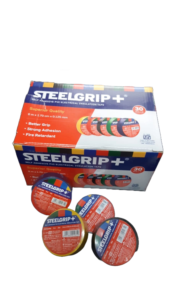 pvc-insulation-tape-17mm-x-6-mtr-steelgrip-varadayini-enterprise-ahmedabad